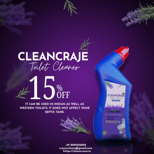 TOILET CLEANER 1lit LAVENDAR