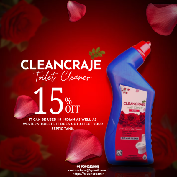 TOILET CLEANER 1lit ROSE