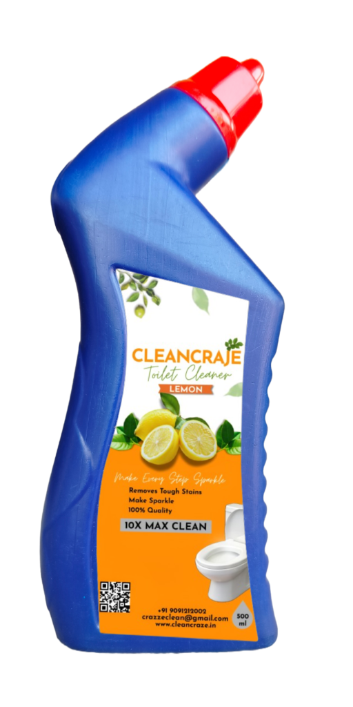 🍋 Lemon Toilet Cleaner – Fresh Energy, Visible Clean